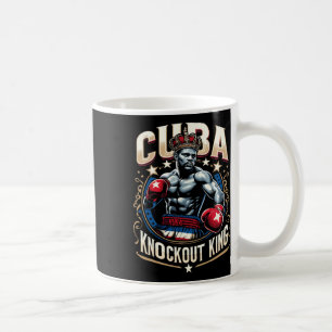 Cuban Boxing Knockout King Cuba Crown Kaffeetasse