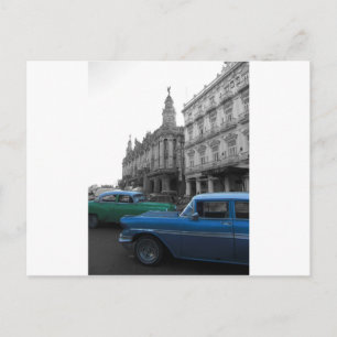 Cuban Cars 1 Postkarte