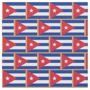 Cuban Flag & Cuba Fashion Fabric /sports Stoff