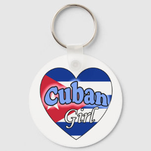 Cuban Girl Sleutelhanger Schlüsselanhänger
