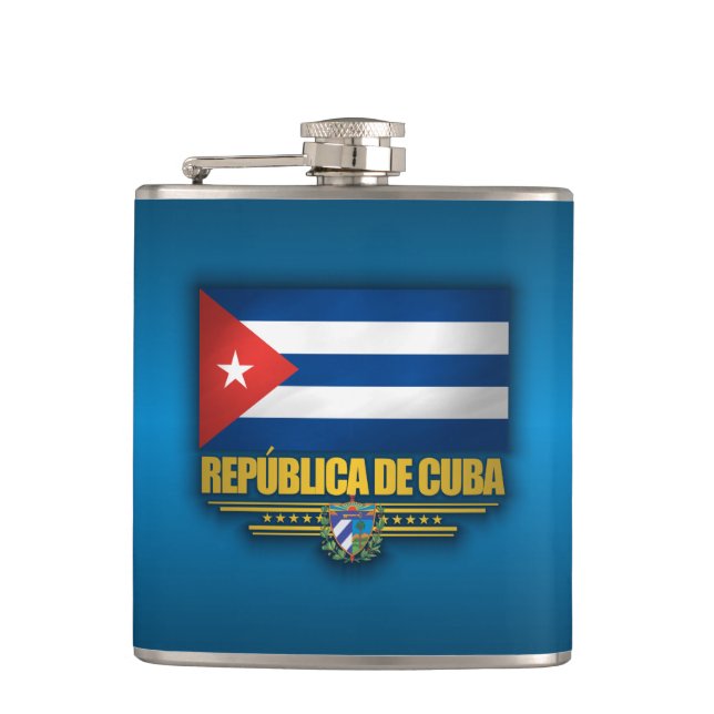 Cuban Pride Flachmann (Vorderseite)