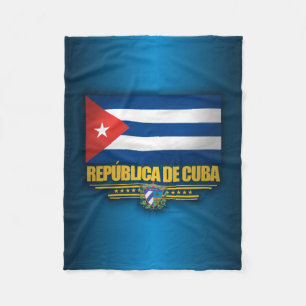 Cuban Pride Fleecedecke