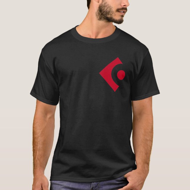 Cubase Logo-Shirt Verlassen Brust T-Shirt (Vorderseite)