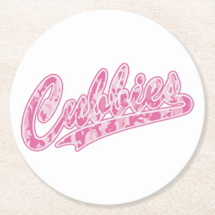 Cubbie-CAMOUFLAGE-PINK-Final Runder Pappuntersetzer