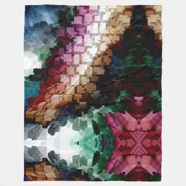 Cube Centric Dark Wind Fleecedecke (Vorderseite)