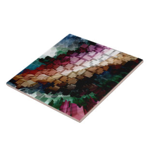 Cube Centric Dark Wind Fliese