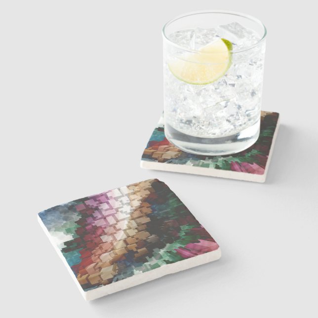 Cube Centric Dark Wind Steinuntersetzer (Seitenansicht)