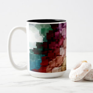 Cube Centric Dark Wind Zweifarbige Tasse