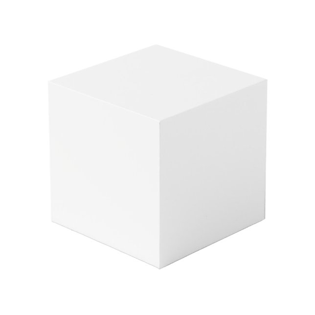 Cube de photo (Angle devant)