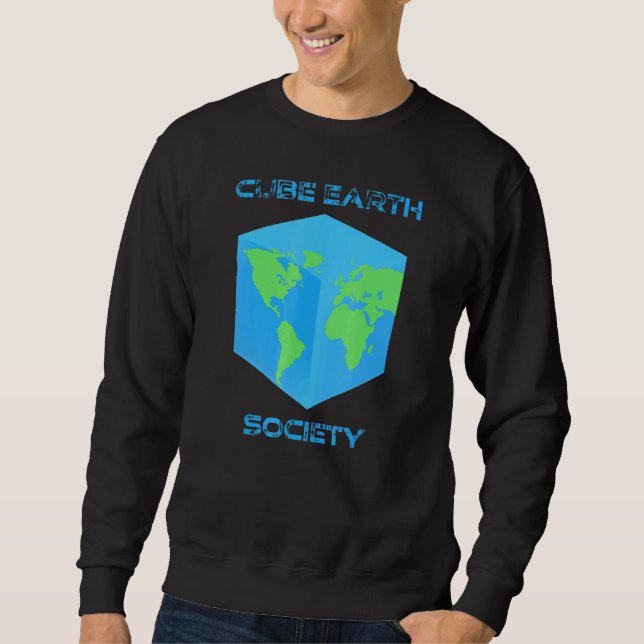 Cube Earth Society Sweatshirt (Vorderseite)