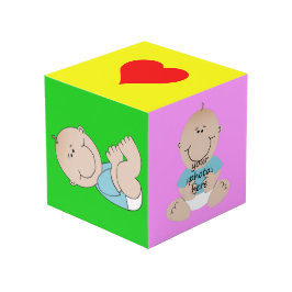 Cube Photo ajouter les photos de votre bébé