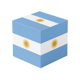 Cube Photo Argentina flag
