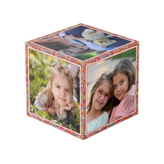 Cube photo - cadres couleur primaires - HAMbWG (Angle arrière)