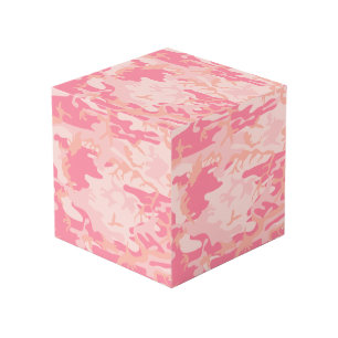 Cube Photo Camouflage rose, Armée