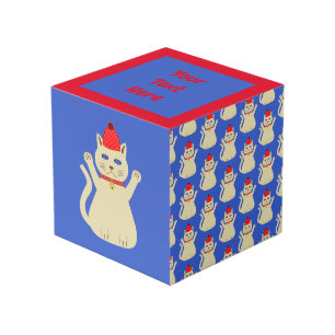 Cube Photo Chat de Noël Cute Photo personnalisée Télécharger