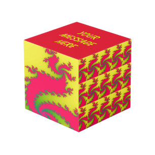 Cube photo chinoise du Nouvel An Dragon Fractal Cu