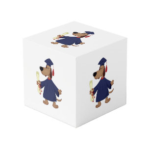 Cube Photo Clipart de graduation de chien