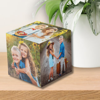 Cube Photo Créez votre propre photo pour enfants Keepsaké
