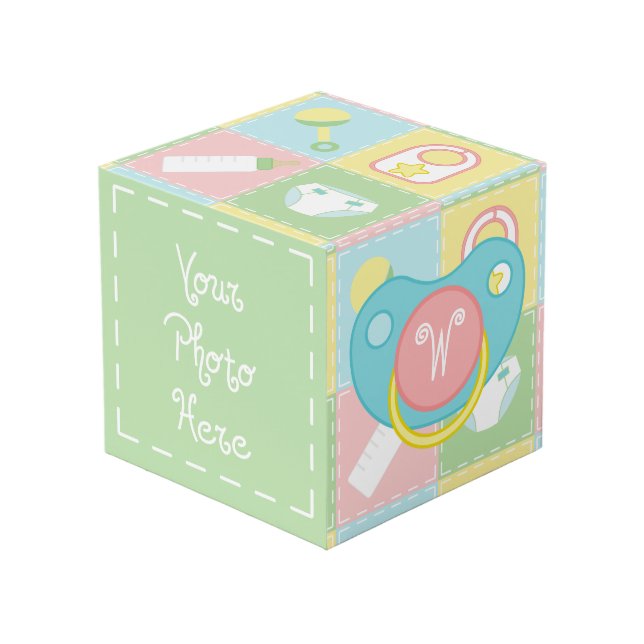 Cube photo de la surface de bébé (Angle devant)