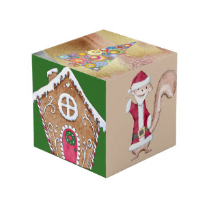 Cube photo de Noël