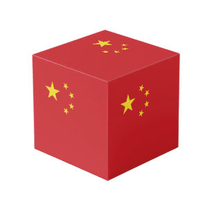 Cube Photo Drapeau chinois