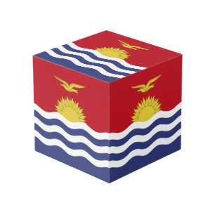 Cube Photo Drapeau de Kiribati