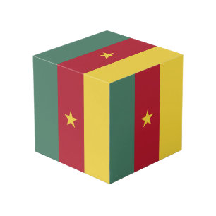 Cube Photo drapeau du Cameroun