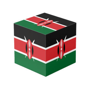 Cube Photo Drapeau du Kenya
