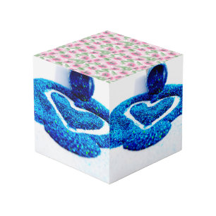Cube Photo Flore aquarelle