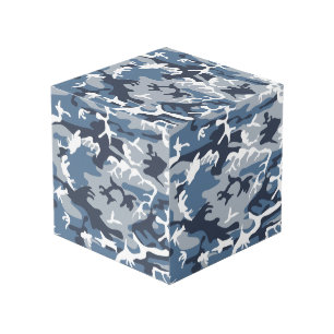 Cube Photo Hiver Camouflage bleu neige, Militaire, Armée
