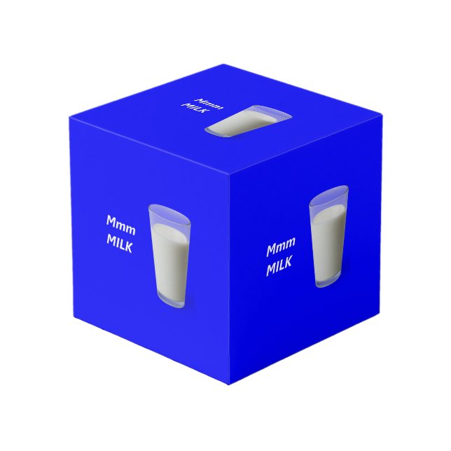 Cube Photo LAIT Mmm (Angle devant)