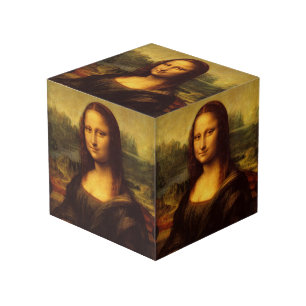 Cube Photo Leonardo Da Vinci Mona Lisa Peinture d'Art