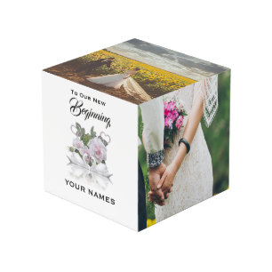 Cube photo Mariage de cygne