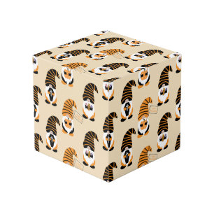 Cube Photo Motif De Gnomes, Halloween Gnomes Trick Ou Treat