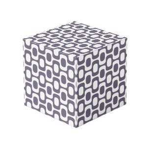 Cube Photo Motif de trottoir d'Ipanema, Motif de plage, Brési