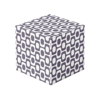 Cube Photo Motif de trottoir d'Ipanema, Motif de plage, Brési