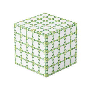 Cube Photo Motif Feuille, Motif De Feuilles, Feuilles Verts