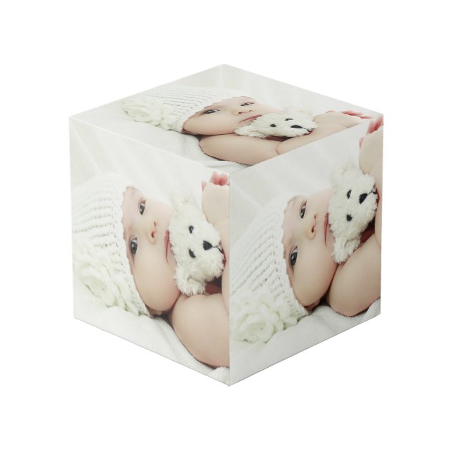 Cube Photo Photo personnalisée (Angle devant)