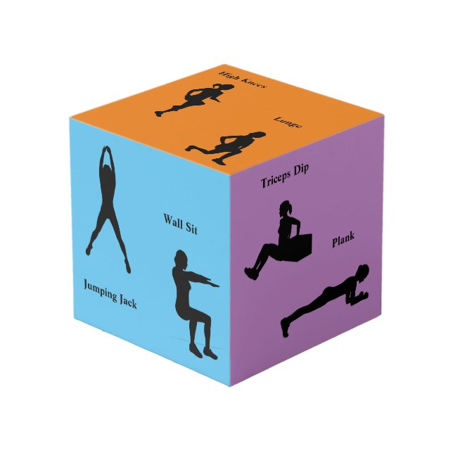 Cube Photo Séance d'entraînement de 5 minutes (Angle devant)