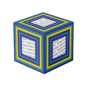 Cube Photo Traces en Carré Cadre 2 + votre photo
