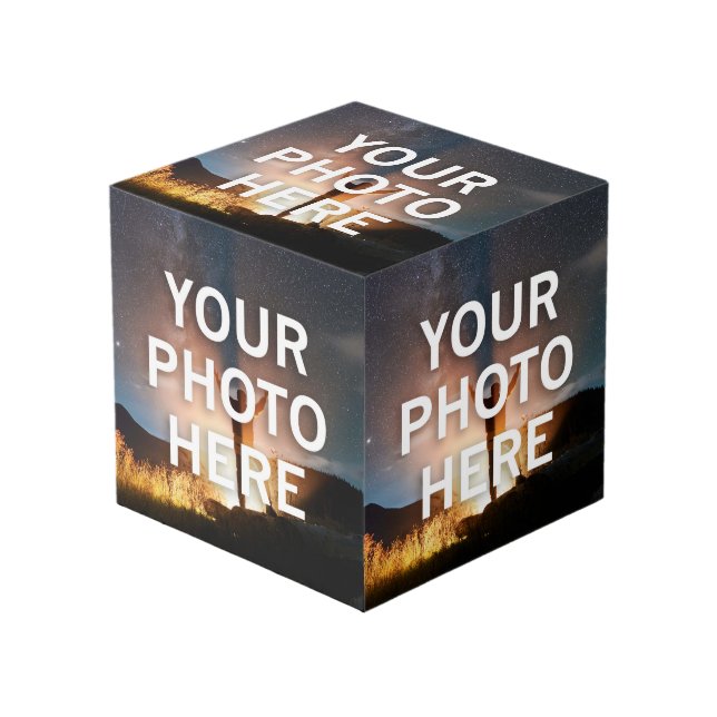 Cube Photo Votre photo ici (Angle devant)