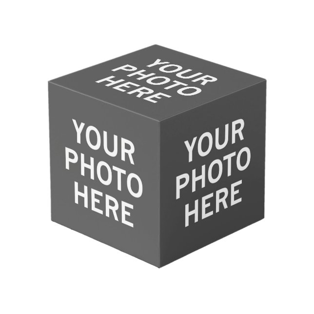 Cube Photo Votre photo ici (Angle devant)