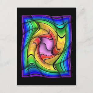 Cube Postkarte