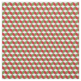 Cubes Illusion Weihnachtsstimmung Stoff