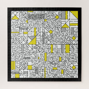 Cubism Maze Jigsaw Puzzle Puzzle