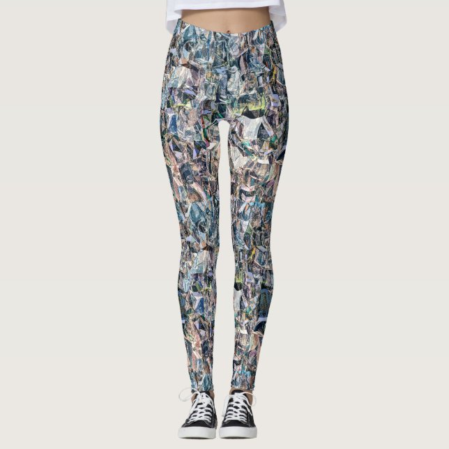 Cubism Warp Leggings (Vorderseite)
