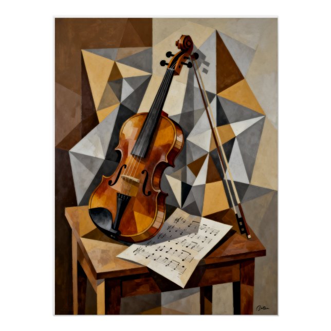 Cubismo Poster (Vorderseite)