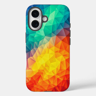 Cubizm-Malerei mit mehreren Farben iPhone 16 Hülle