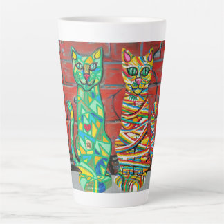 Cuby Cats von Laura Gail Sweeney Milchtasse