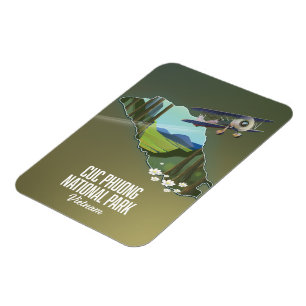 Cuc Phuong Nationalpark Vietnam Karte Magnet